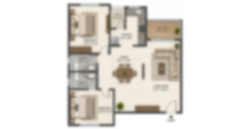 Arihant Temghar Floor Plan